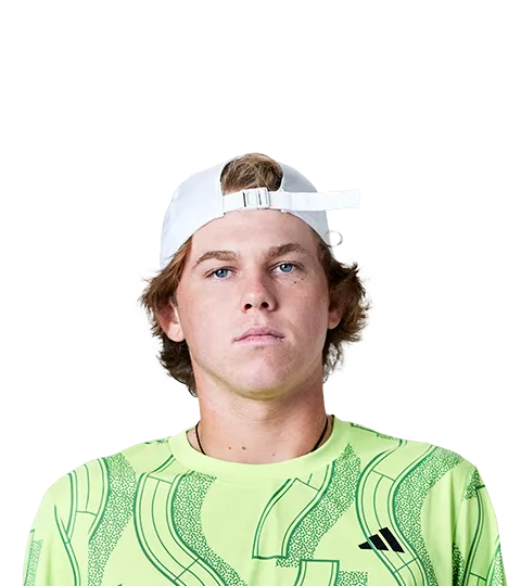 Photo: tennis.com Alex Michelsen vs Tomás Martín Etcheverry